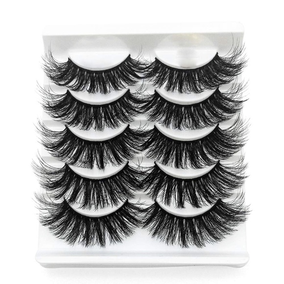 ✨Faux 3D Mink Full Crisscross Wispy Lashes, 5 Pack - Picture 3 of 4